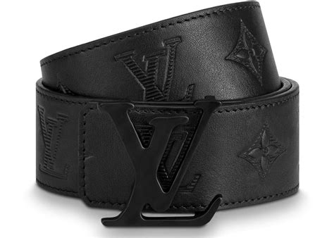 louis vuitton black monogram belt|louis vuitton real belt.